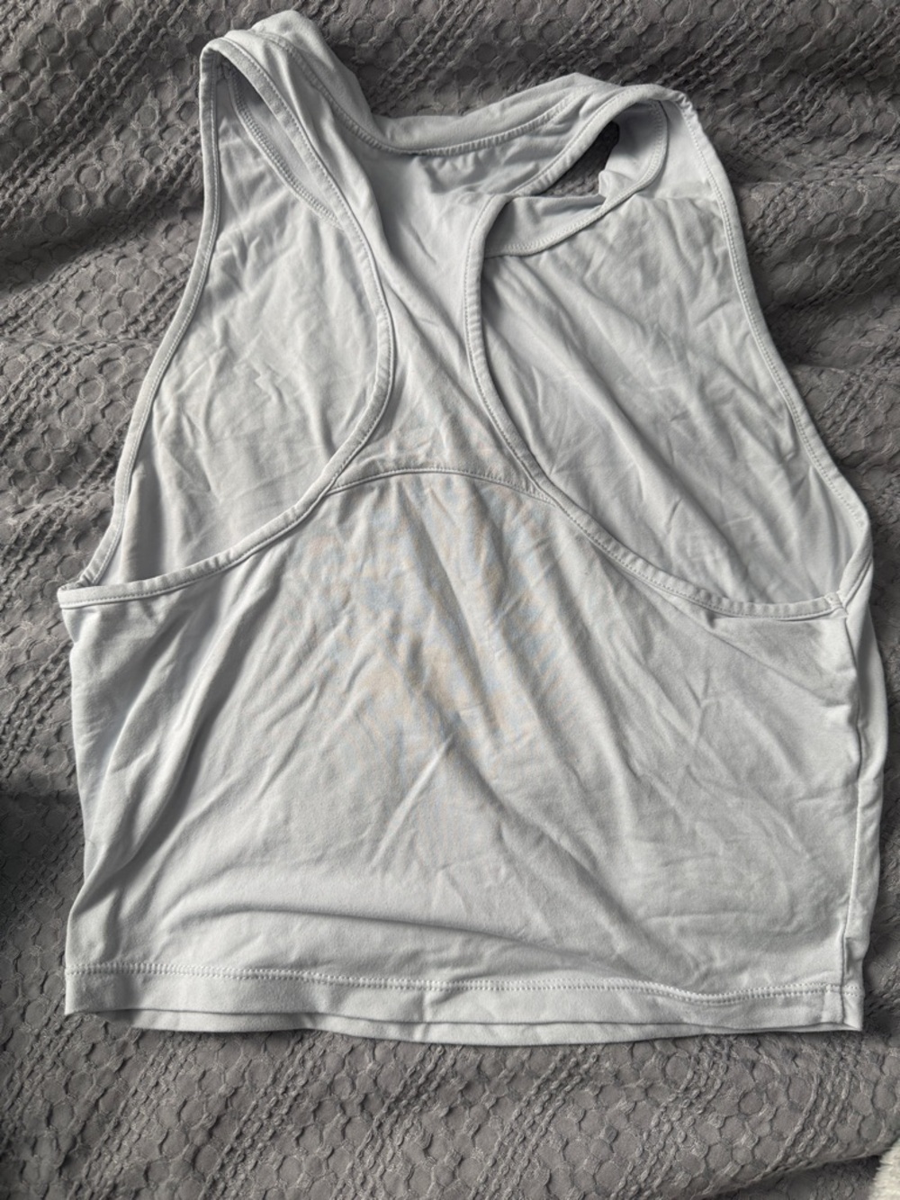 Alphalete White Crop Tank Top - Picture 3 of 3